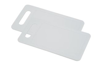 Cosy &amp; Trendy Chopping Boards Fresco White 25 x 14 cm - 2 Pieces