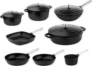 
Westinghouse Pan Set Performance - Black - 8 pans - Complete pan set - Induction and all other heat sources