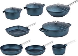 
Westinghouse Pan Set Performance - Blue - 8 pans - Complete pan set - Induction and all other heat sources