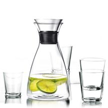 Eva Solo Carafe Drip-Free 1 Liter + 4 Glasses 250 ml