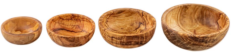 Jay Hill Small Bowls Set Tunea - Olive Wood - 4 Pieces