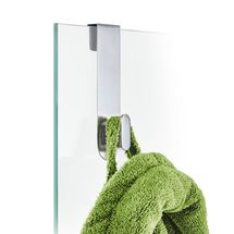 Blomus Areo Wall Hook for Glass Shower Panels - Matte 