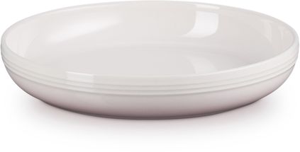 Le Creuset Deep Plate Coupe Shell Pink ø 22 cm