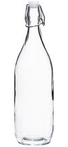 Sareva Swing Top Bottle / Weck Bottle - Round - 1 Liter