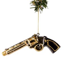 Nordic Light Christmas Bauble Pistol 12 cm