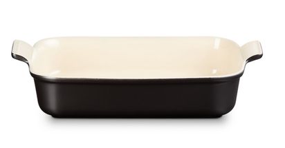 Le Creuset Oven Dish Heritage Satin Black - 32 x 24 cm / 4 Liter