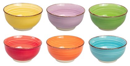 Cookinglife Small Bowls Sunny Summer ø 12 cm - 6 Pieces