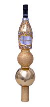 Vondels Christmas Tree Decoration Gold Champagne Tower
