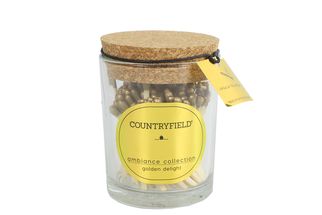 Countryfield Matches in Glass Golden Delight - 100 Pieces