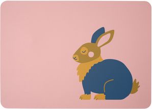 ASA Selection Placemat Kids - Rabbit Karla - 46 x 33 cm