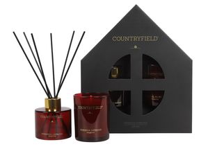 Countryfield Gift Set (Fragrance Sticks &amp; scented candle) Elegance