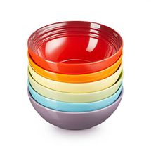 Le Creuset Bowls Rainbow ø 16 cm / 650 ml - 6 Pieces