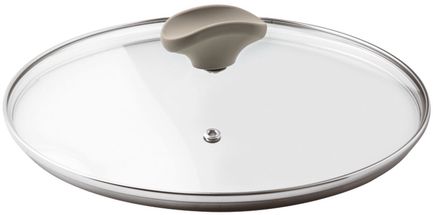 Sambonet Pan Lid Silver Force Glass - ø 28 cm