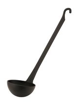 Paderno Soup Spoon PA+ Black Long 10 cm