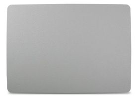 Salt &amp; Pepper Placemat TableTop - Vegan leather - Grey - 43 x 30 cm