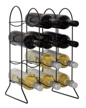 Cookinglife Wine Rack Svenska Living Black - 12 Bottles