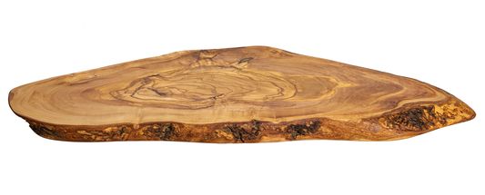 Jay Hill Serving Board Tunea Olive Wood with Bark 38 x 45  cm