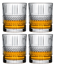 Jay Hill Whiskey Glasses / Cocktail Glasses / Water Glasses Monea - 340 ml - 4 Pieces