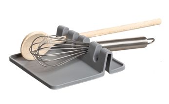 Sareva Spoon / Kitchen Utensil Holder - for 4 utensils - Grey