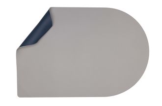 Jay Hill Placemats Leather Light Grey Blue Bread 30 x 44 cm - 6 