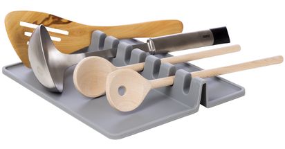 Sareva Spoon / Kitchen Utensil Holder - for 8 utensils - Grey