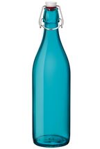 Sareva Swing Top Bottle / Weck Bottle - Blue 1 Liter