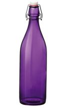 Sareva Swing Top Bottle / Weck Bottle Purple 1 Liter