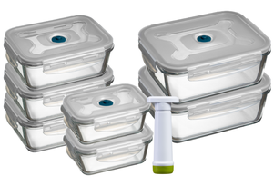 Sareva Vacuum Food Storage Container - Set of 8