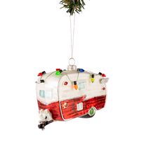 Nordic Light Christmas Bauble Caravan 13 cm