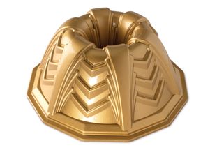 Nordic Ware Bundt Tin Marquee Gold ø 25 cm / 3.2 Liters