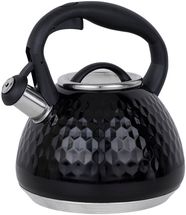 Resto Kitchenware Whistling Kettle Aries Black 2.7 Liters - 90606
