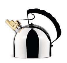 Alessi Whistling Kettle - 9091 FM - by Richard Sapper