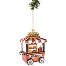 Nordic Light Christmas Bauble Hot Dog Stand 13 cm