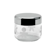 Alessi Glass Storage Jar Girotondo - AKK35 - ø  10.5 cm / 500 ml - by King-Kong