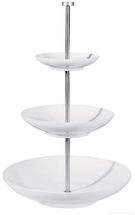 ASA Selection Afternoon Tea Stand / Serving Tower - with deep plates - Grande - 3-Layer