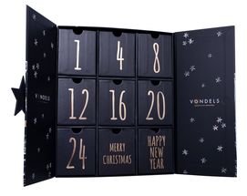 Vondels Advent Calendar 2022 with 9 Christmas decorations