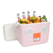 Sunnylife Cooler Box - with Bluetooth speakers - 15 Liters - pink