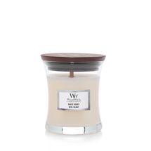 WoodWick Scented Candle Mini White Honey - 8 cm / ø 7 cm