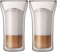 Bodum Double-Walled Glass Mugs Assam 400 ml - Set of 2