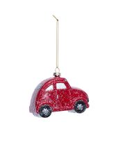 Cosy @Home Christmas Bauble Car Red