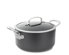 GreenPan Cooking Pot - with lid - Barcelona Black - ø 20 cm / 3.1 L