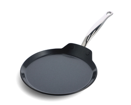 GreenPan Pancake Pan Barcelona Pro - Black - ø 24 cm - Ceramic non-stick coating