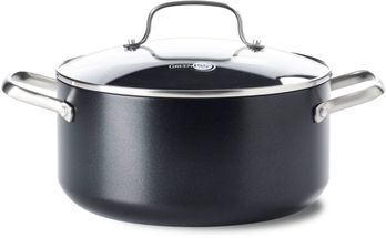 GreenPan Cooking Pot - with lid - Copenhagen - Black - ø 20 cm / 3.3 Liter