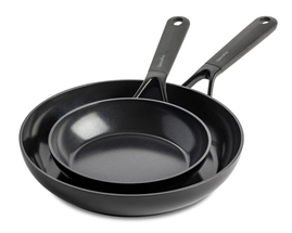 GreenPan Frying Pan Set SmartShape - Black - ø 20 / 28 cm - Ceramic non-stick coating