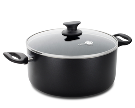 GreenPan Cooking Pot - with lid - Cambridge - Infinity Black - ø 24 cm / 4.9 L