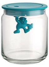 Alessi Storage Jar Gianni A Little Man Holding On Tight - 700 ml - Blue