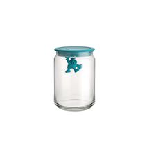 Alessi Storage Jar Gianni A Little Man Holding On Tight - 900 ml - Blue