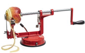Sareva Apple / Potato Peeling Machine - with suction cup - Red
