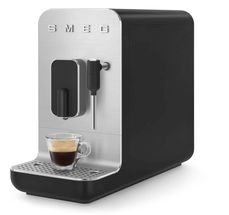 SMEG Fully Automatic Coffee Machine - 1350 W - Black - 1.4 L - BCC02BLMEU