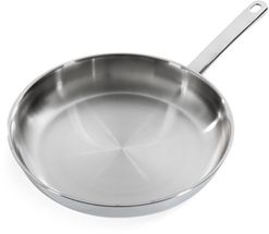 BK Frying Pan Bright Stainless Steel - ø 28 cm - without non-stick coating